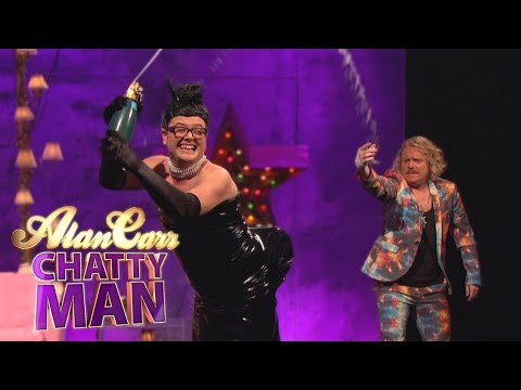 Alan Recreates Kim Kardashian's Paper Magazine Pose - Alan Carr: Chatty Man