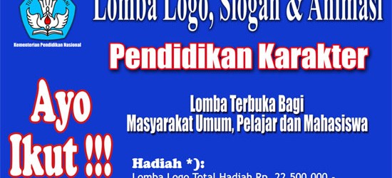 Lomba Desain Logo, Slogan dan Animasi Berhadiah Total 205 Juta